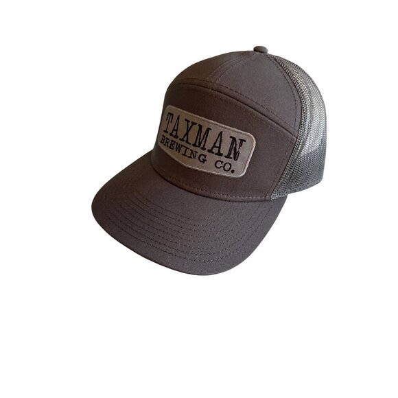 Taxman Brewing Co. Otto Cap Trucker Hat Brown Mesh Snapback - Picture 2 of 5